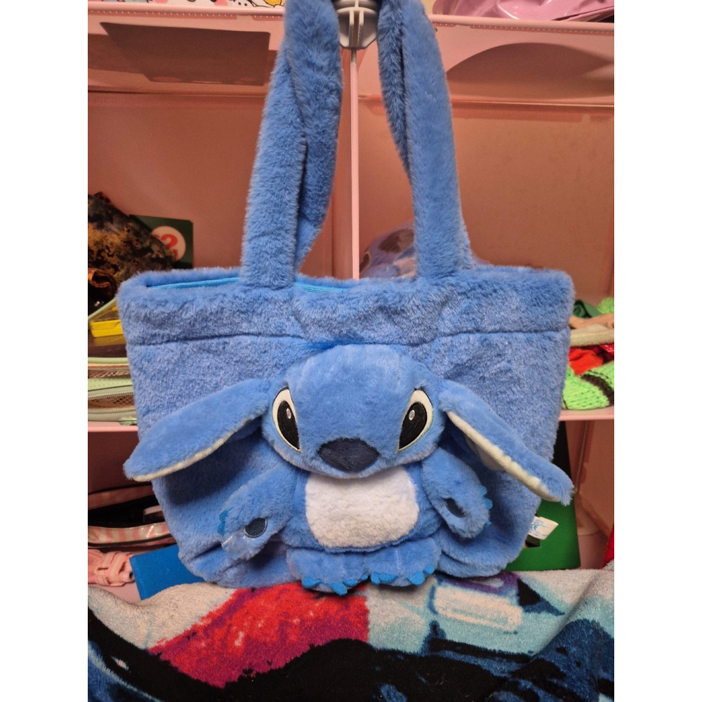♥️NWT♥️LILO & STITCH♥️SUPER CUDDLY STITCH BAG